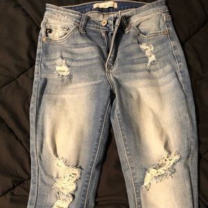 Distressed Kan Can jeans